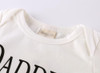 2018 Fashion Newborn Baby Girls Autumn style Infant Clothes Baby Clothing Set Cotton Romper+Pants+Hat+Headband Toddler 4Pcs Suit
