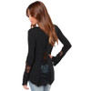 2018 Fashion Autumn Women Sweaters And Pullovers Winter Long Sleeve Lace Knitted Sweater Women Tops Casual Jumper Pull Femme XXL
