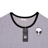 2018 Fashion 3d Print Aliens crop top Short Sleeve T Shirt Women Teenagers T-shirts Tops Summer Round Neck O neck Tees Girls