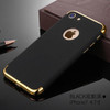 Vpower Plating Case For iphone 7/7 plus iphone 7 Case Gold Black Luxury Thin Back Hard Armor Case For Apple iPhone 7 Cover