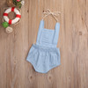 2017 Cute Newborn Baby Romper Summer Sleeveless Tassel Jean Clothes Toddler Kids Jumpsuit Backless Halter Outfits Sunsuit 2017 Cute Newborn Baby Romper Summer Sleeveless Tassel Jean Clothes Toddler Kids Jumpsuit Backless Halter Outfits Sunsuit