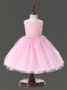 2017 Cute O Neck Sleeveless Flowers Girls Dresses Bow Appliques for First Communion Lace Ball Gown Girls Evening Gowns 2017 Cute O Neck Sleeveless Flowers Girls Dresses Bow Appliques for First Communion Lace Ball Gown Girls Evening Gowns