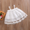 2018 New Baby Kids Girls Summer Dress Sleeveless Princess Party Flower Tutu Dress Clothes 0-24M