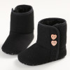 2018 New Baby First Walkers Baby Snow Boot Warm Winter Boot for Kids Non-slip Soft Bottom Toddler Shoes