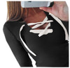 2018 New Autumn Women Fashion Hoodies Sweatshirts Long Sleeve V-neck Bandage Hoodies Shirts Casual Sexy Women Tops GV371