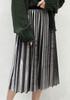 2018 New Autumn And Winter High Waisted Skinny Female Velvet Skirt Pleated Skirts Pleated Skirt Free Shipping 2018 New Autumn And Winter High Waisted Skinny Female Velvet Skirt Pleated Skirts Pleated Skirt Free Shipping