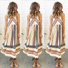 2018 New Arrive Women Lady Summer Dress Clothing Sleeveless Beach Casual Party Dress Vestidos S-5XL