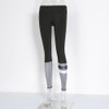 Autumn Fitness Sporting Leggings Women Workout Leggings High Waist Sporter Skinny Striped Women Leggings Pants Black Leggins