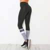 Autumn Fitness Sporting Leggings Women Workout Leggings High Waist Sporter Skinny Striped Women Leggings Pants Black Leggins