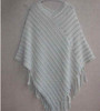 Autumn Clothes Shawl Scarf Sweater Women Women Cardigan Ladies Cape Coat Fringe Poncho Oblique Stripe Coat Bohemian New