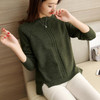 2018 Winter Women's Blouses Pullover Long Sleeve O-Neck Slim Women Knitted Sweater For Women Long Tops