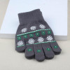 2018 Winter Warm Gloves Children Knitted Stretch Mittens Boys Solid Girls Full Finger Christmas gift man Glove Knitted