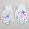 2018 Winter Warm Gloves Children Knitted Stretch Mittens Boys Solid Girls Full Finger Christmas gift man Glove Knitted