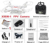 2018 Upgraded New Sale X5SW / X5SW-1 RC Drone Quadcopter Helicopter With FPV Wifi Camera Headless Mode Auto-return VS jjrc h37