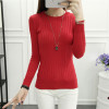2018 Spring Autumn Sweater Women Pullovers Casual Long Sleeve Turtleneck Pullovers Female Slim Tops Women Solid Knitted Sweater