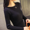 2018 Spring Autumn cashmere sweater women fashion sexy big Slash neck women sweaters and pullover warm Long sleeve Knitted Sweat