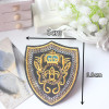 Free shipping 1pcs/lot cartoon patches fashion Embroidered iron on patch for clothing Applique DIY Accessory