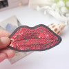Free shipping 1pcs/lot cartoon patches fashion Embroidered iron on patch for clothing Applique DIY Accessory