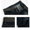 KSTUN Best Sale  Men's  Jeans Fashion Fake Designer Clothes Biker Jeans With Zippers Skinny Mens Tapered Jeans Stretch Jeans Men