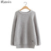 Ksenia O-Neck Lovely Sweater Fashion long sleeve women sweaters and pullovers Autumn and Winter 2017 pullover female Jumper