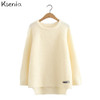 Ksenia O-Neck Lovely Sweater Fashion long sleeve women sweaters and pullovers Autumn and Winter 2017 pullover female Jumper