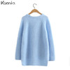 Ksenia O-Neck Lovely Sweater Fashion long sleeve women sweaters and pullovers Autumn and Winter 2017 pullover female Jumper