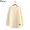 Ksenia O-Neck Lovely Sweater Fashion long sleeve women sweaters and pullovers Autumn and Winter 2017 pullover female Jumper