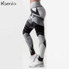 ksenia 3D print High waist legging women workout fitness leggings Push Up jeggings women slim sexy Pants legins femme