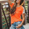 Rogi Plus Size 2017 Women Short Sleeve Blusas Fashion Blouse Lace Patchwork HarajukuTops Casual O-Neck Shirts Poleras De Mujer