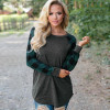 Rogi Plaid Shirt Women Casual Long Sleeve Womens Tops And Blouses New Fashion Patchwork Shirts Top Blouse Blusas Mujer Plus Size Rogi Plaid Shirt Women Casual Long Sleeve Womens Tops And Blouses New Fashion Patchwork Shirts Top Blouse Blusas Mujer Plus Size