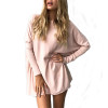 Rogi Long Knitted Sweater Tops Women 2018 Autumn Casual Loose Batwing Sleeve Knit Sweater Oversized Pullover Jumper Pull Femme