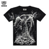 Rocksir 3d skull t shirts Men 2017 HOT SALE Fashion Brand Mens Casual 3D Printed T shirt Cotton Men Clothes tshirt plus size