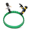 Legoingly 1M/4Pcs 2x32 Dots Small Nimuno Loops Plastic Tape Blocks Base Building Blocks DIY Baseplate Toys
