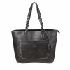 LEFUR Leather Tassel Handbags Women Shopper Totes Vintage Bags Retro Leather Tote Bag For Girl Ladies Shoulder Bag Winter Femme