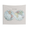 Vintage World Map Tapestry