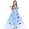 Girl Performance Dress Children Clothing Belle Princess Kids Aurora Sofia Sleeping Beauty Dress Girls Ball Gown Cosplay Costumes