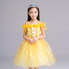 Girl Performance Dress Children Clothing Belle Princess Kids Aurora Sofia Sleeping Beauty Dress Girls Ball Gown Cosplay Costumes