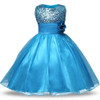 Girl Party Dress Summer 4-12 Princess Birthday Wedding Dress for Girls Dresses Kids Clothes Tutu Flower Dress Children Clothes