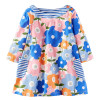 Girl Dresses Winter Kids Dress For Girls Flower Baby Girl Dresses Clothes Long Sleeve Beautiful Children Dresses Girls New 2017