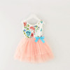 Girl Dress Summer New Floral Baby Girl Dress Princess TuTu Dress 8 Colors Infant Dresses Kids Clothing With Bow