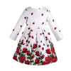 Girl Dress Princess Costume 2017 Brand Long Sleeve Christmas Dresses Kids Clothes Rose Flower Robe Fille Rapunzel Children Dress Girl Dress Princess Costume 2017 Brand Long Sleeve Christmas Dresses Kids Clothes Rose Flower Robe Fille Rapunzel Children Dress