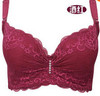 2016 hot! 3/4 cup lace push up bra summer style large size sexy women underwear thin section cup C cup D cup E bra for women