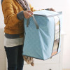 2016 Hot Sale Storage Bag Box Portable Organizer Non Woven Underbed Pouch Storage Box Bamboo Clothing Storaging Bag on sale