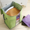2016 Hot Sale Storage Bag Box Portable Organizer Non Woven Underbed Pouch Storage Box Bamboo Clothing Storaging Bag on sale