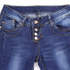 2016 AutumnTop New Hot Sale STRETCH JEANS Pencil Ripped Skinny Jeans Woman Fashion Slim Blue Low Waist Women's Slim Denim Pants