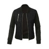 Autumn Winter Women Casual Basic Coats Long Sleeve Jacket Coat Thicken Outwear Bomber Jackets Abrigos Mujer a12