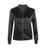 autumn Winter parkas cool basic bomber jacket Women short  pink jacket coat Padded zipper chaquetas biker outwear jacket women