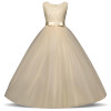 2018 Elegant Teenage Girl Party Dress For Kids Girls Dresses Formal Clothes Wedding Children Clothing Tutu Princess prom Dress