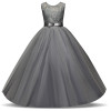 2018 Elegant Teenage Girl Party Dress For Kids Girls Dresses Formal Clothes Wedding Children Clothing Tutu Princess prom Dress