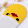 2018 Cute Harajuku Print Cat Woman Slippers Socks Summer Animal Funny Cute Low Cut Ankle Socks Happy Candy Color Sock Popsocket
